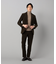 【セットアップ対応】福井産トリコットコーデュロイ テーパードパンツ
