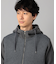 ニットコンビ ジップアップパーカ