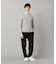リンクスジャカード クルーネックニット