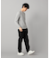 尾州産裏起毛 2WAYストレッチ タックパンツ
