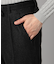 尾州産裏起毛 2WAYストレッチ タックパンツ