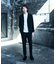 【COMME CA MEN BLACK】4WAYテック カーディガン