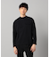 【COMME CA MEN BLACK】ドライテック 長袖Tシャツ