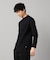 【COMME CA MEN BLACK】ドライテック 長袖Tシャツ