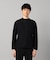 【COMME CA MEN BLACK】ドライテック 長袖Tシャツ