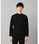 【COMME CA MEN BLACK】ドライテック 長袖Tシャツ