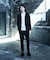 【COMME CA MEN BLACK】ドライテック 長袖Tシャツ
