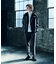 【COMME CA MEN BLACK】3レイヤーテック パーカ