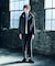 【COMME CA MEN BLACK】3レイヤーテック パーカ