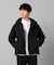 【COMME CA MEN BLACK】3レイヤーテック パーカ