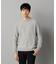 メランジ クルーネックニット