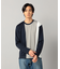 カラーブロック 長袖Tシャツ