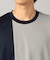 カラーブロック 長袖Tシャツ