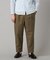 タックテーパード チノパンツ