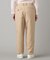 タックテーパード チノパンツ