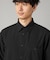 【COMME CA MEN BLACK】〔TEXBRID〕レギュラーシャツ