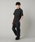 【COMME CA MEN BLACK】〔TEXBRID〕ライト バルーンパンツ