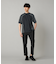 【COMME CA MEN BLACK】【セットアップ対応】〔TEXBRID〕ライトパンツ