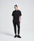 【COMME CA MEN BLACK】4WAYテック半袖シャツ