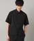 【COMME CA MEN BLACK】4WAYテック半袖シャツ