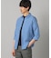 〔LIBECO 〕リネンブロード 7分袖レギュラーカラーシャツ