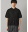 メッシュ半袖 ニットシャツ