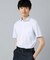 【吸水速乾・防しわ・防汚】トリコットツイル 半袖ドレスシャツ