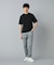 ダイヤ柄コンビ Tシャツ