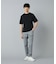 ダイヤ柄コンビ Tシャツ