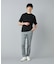 ダイヤ柄コンビ Tシャツ