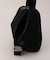 【COMME CA MEN BLACK】ネオプレーントライアングルボディーバッグ