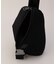 【COMME CA MEN BLACK】ネオプレーントライアングルボディーバッグ