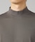 【吸水速乾】モックネック ロングスリーブ Tシャツ