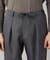 【発熱・吸水速乾】ダウンファブリック ウーリッシュツイル テーパードパンツ