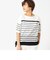 パネル ボーダーＴシャツ