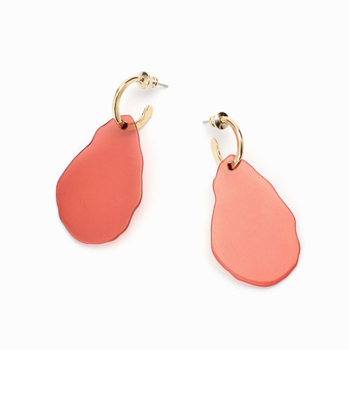 【一部店舗限定】4way クリアプレート ピアス