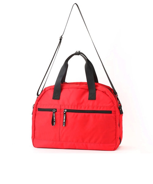 ハナエモリ キャリーバッグ&ボストンバック未使用品 森英恵 赤色 2点