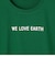 WE LOVE EARTH ロゴ Ｔシャツ
