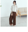 《リネンミックス》 スキッパーシャツ