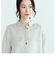 《リネンミックス》 スキッパーシャツ