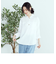 《リネンミックス》 スキッパーシャツ