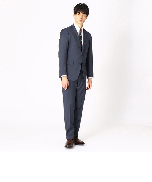 未使用タグ付✨COMME CA ISM コムサイズムデニム風スーツ　ネイビー　M trim_fce_item65c49dc90cdbc.jpg