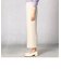 《ウォッシャブル》ドミノプリーツパンツ