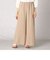 クリンクル加工　ワイドパンツ