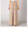 クリンクル加工　ワイドパンツ
