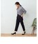 ストレッチ　テーパードパンツ