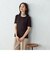 麻混　ニットＴシャツ