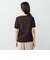 麻混　ニットＴシャツ