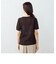 麻混　ニットＴシャツ