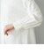 リネン混 バンドカラー ロングシャツ チュニック